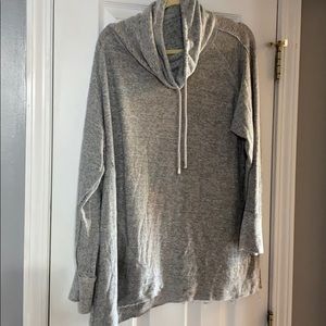 Gray lightweight sweatshirt